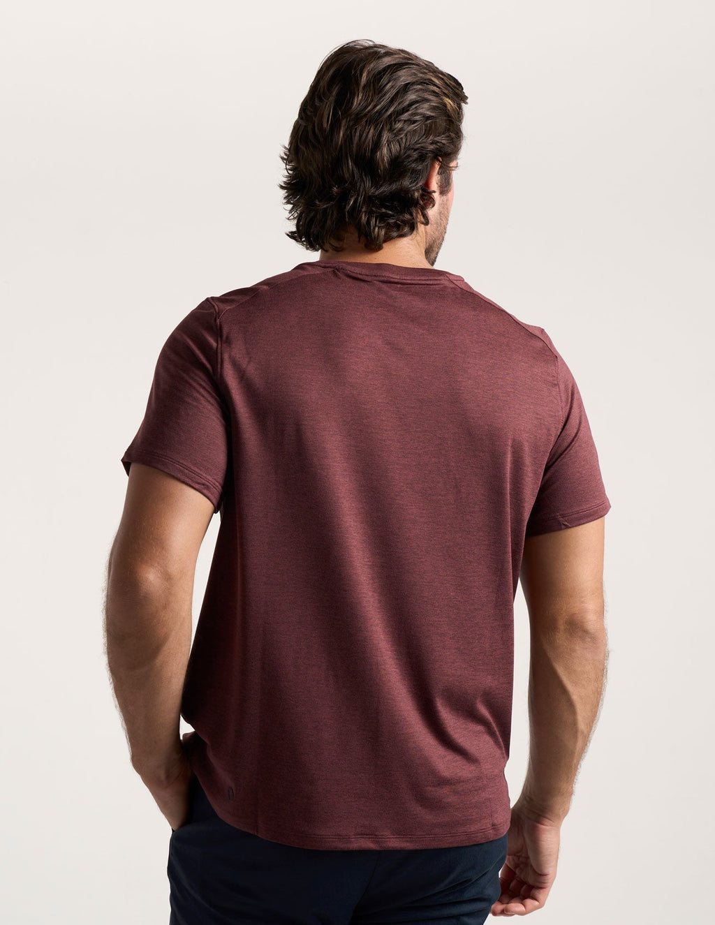 Supersoft Tee - Maroon Heather (The Oklahoma Drill)